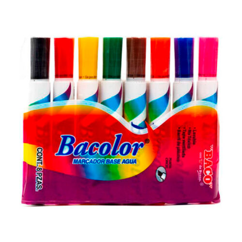 Bacolor 8 Piezas