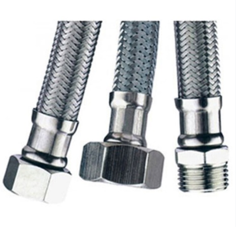 Latiguillo acero inoxidable, H1/2 X H1/2. 30cm. (AISI304)