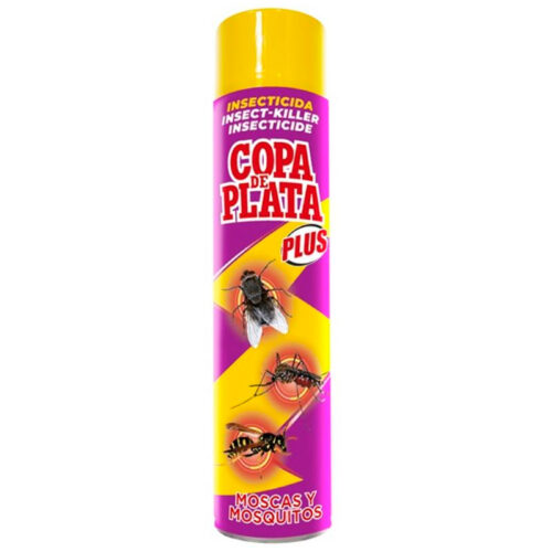 Insecticida Moscas y Mosquitos C.Plata (600ml)