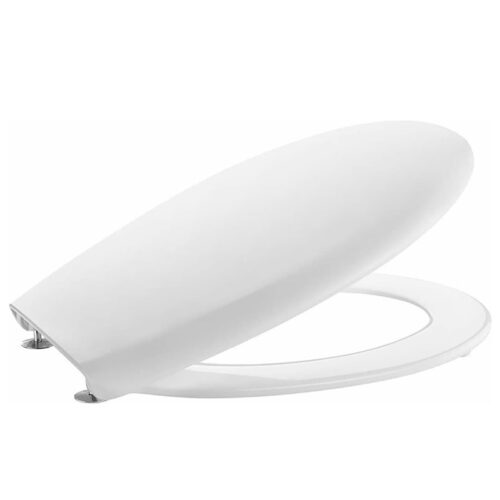 Asiento y tapa lacado supralit para inodoro, blanco