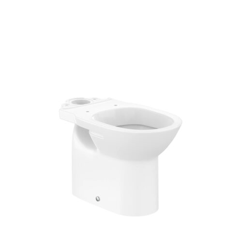 Taza para tanque bajo, salida vertical con juego fijación (655mm de longitud)