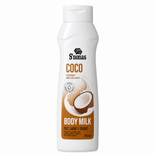 Body Milk de Coco S’nonas (750ml)