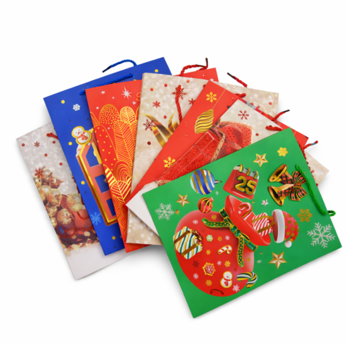 Bolsas de Regalo Navideñas