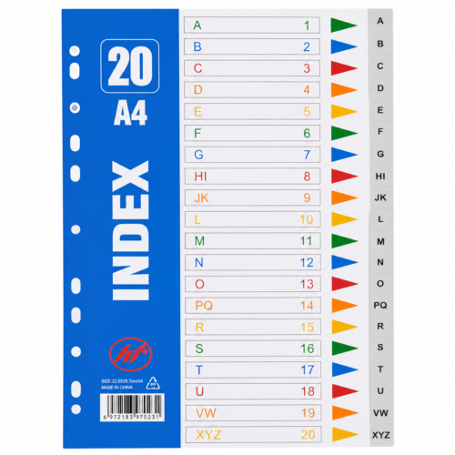 Separadores de 20Pag
