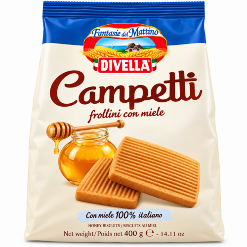 Galletas Divella Campetti con Miel – 400 g